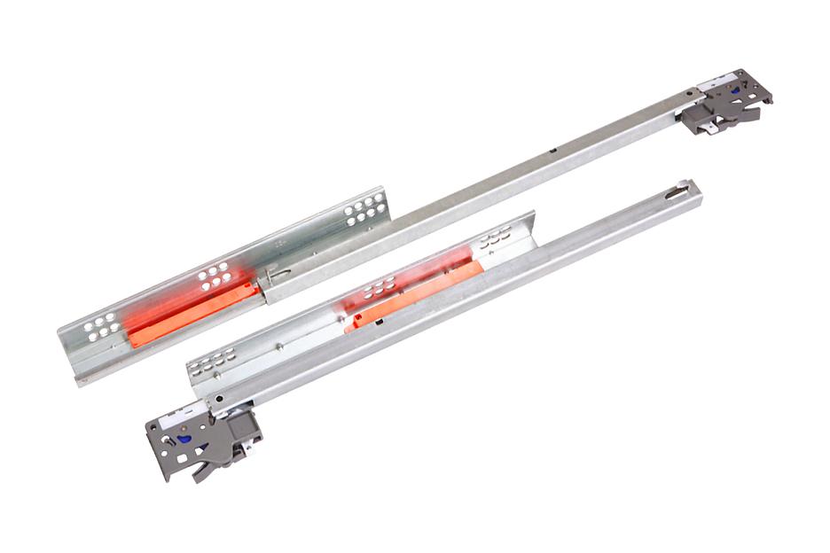 Направляющие скрытого типа (push-to-open) частичн. выдв. L-350мм фото 1