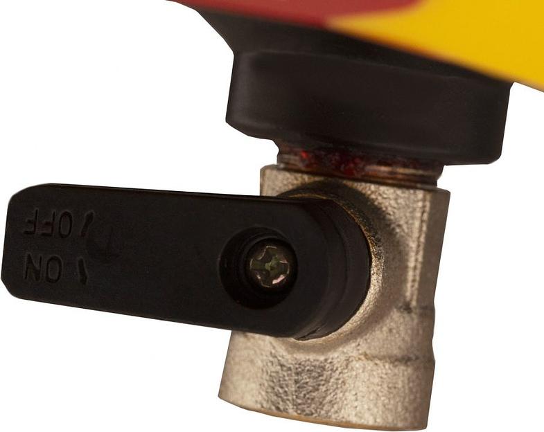 Компрессор поршневой Denzel РС 1/6-180 безмасляный 180л/мин 6л 1100Вт желтый/черный фото 10