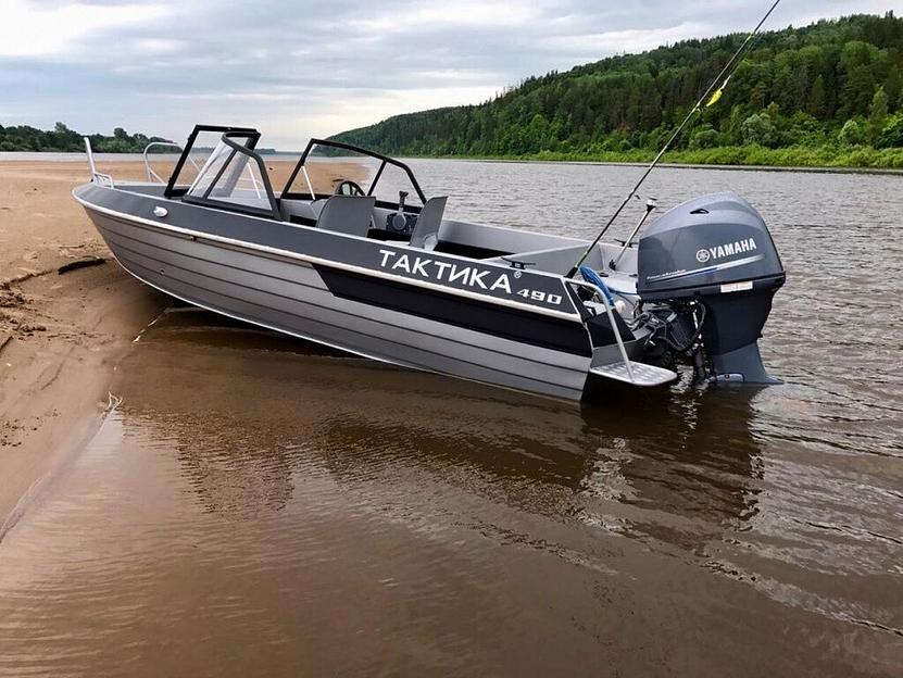 Алюминиевый катер Тактика 490 DC, 505*180*77 см фото 6