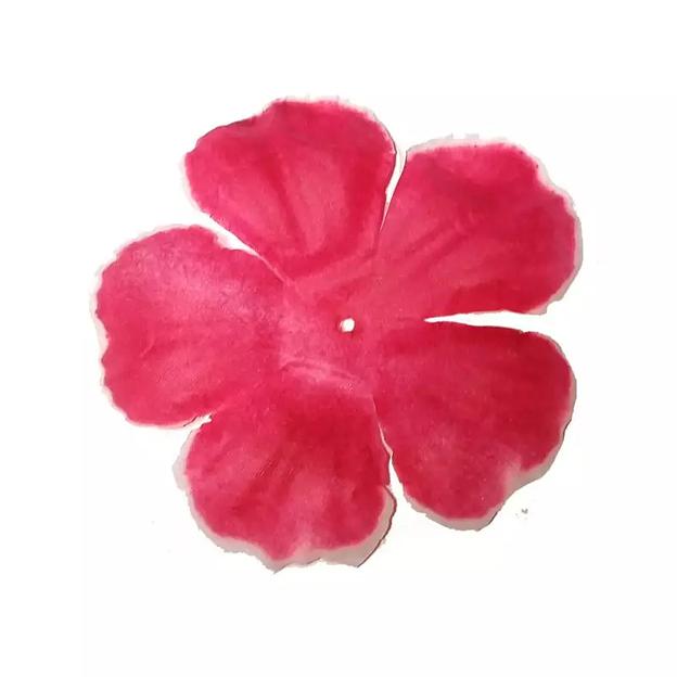 Заг-ка для пиона YZ-74 бордового с бел.кантом 1-й сл. 5-кон. 10.5см 1919шт/кг фото 1