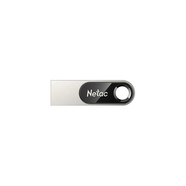 Флешка USB NETAC U278 32ГБ, USB2.0, серебристый [nt03u278n-032g-20pn] фото 1
