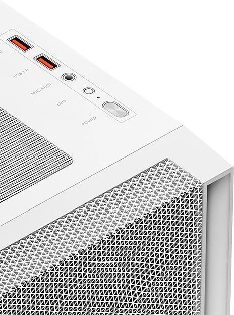 Корпус PcCooler C3D510 WH ARGB белый без БП ATX 3x120mm 2xUSB3.0 1xUSB3.1 audio bott PSU фото 7