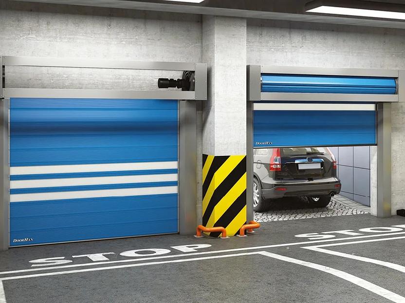 Скоростные спиральные ворота серии «HSSD» под заказ ОПТ  фото 1