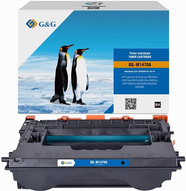 Картридж G&G, аналог HP W1470A 10.5k с чипом фото 1
