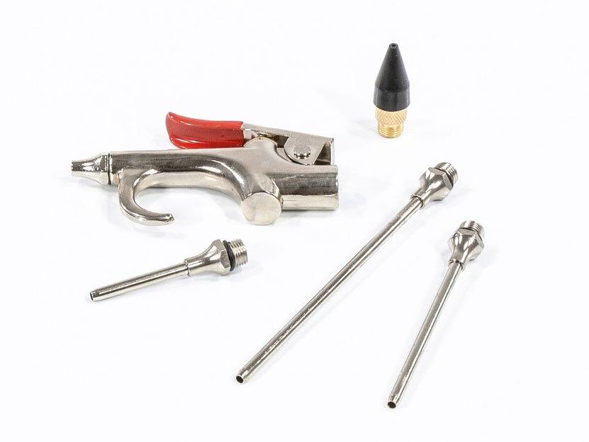 Набор пневмоинструментов Matrix 57338 компл.:5 предметов 336л/мин красный/черный фото 1