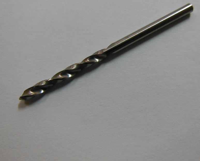 Сверло ц/х ф 3,3 х24х55 твердосплавное (монолит) опт фото 1