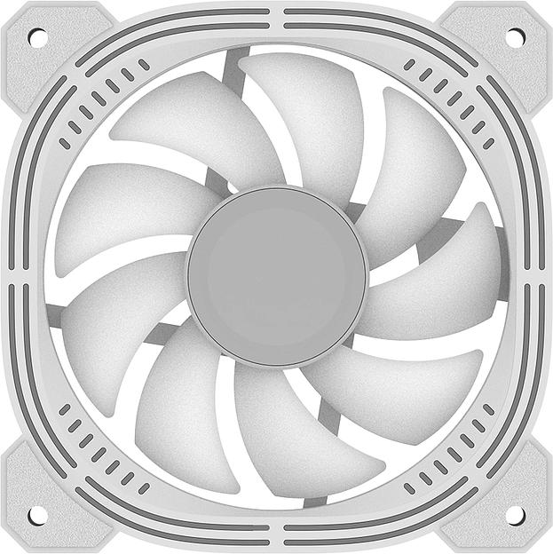 Вентилятор для корпуса Formula Nulight 12WH ARPW ARGB 120х120x25 белый 4-pin 25.34дБ Ret фото 3