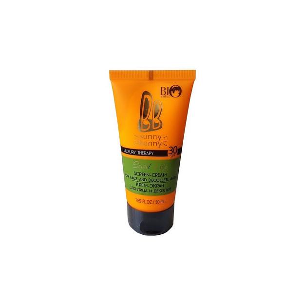 Bio world luxury therapy крем-экран для лица и декольте 50мл фото 1