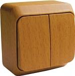 Systeme electric BA10-002T ЭТЮД О/У 2-клавишный ВЫКЛЮЧАТЕЛЬ 10 АХ, БУК, Россия фото 5