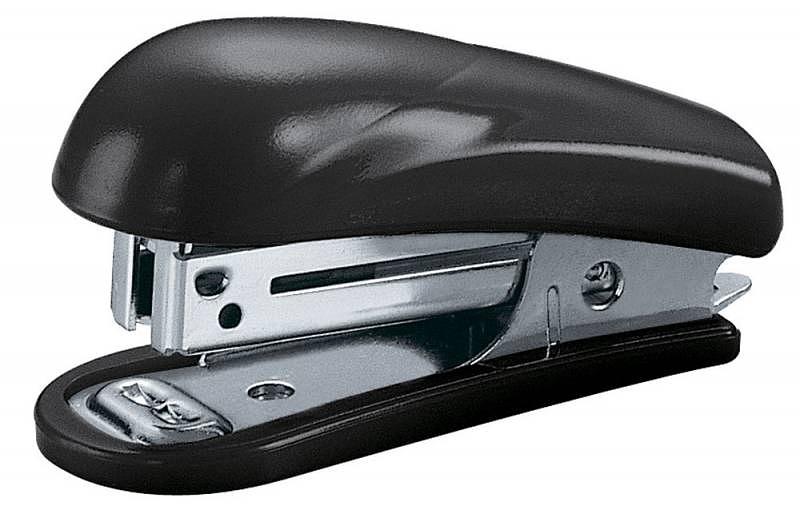 Степлер Kw-Trio 5103 Mini N10 (10листов) встроенный антистеплер ассорти 50скоб металл/пластик блистер фото 1