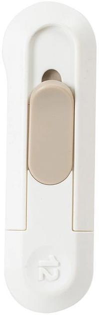 Нож канцелярский Deli ENS065-WH ENS065 шир.лез.12мм пластик белый фото 1