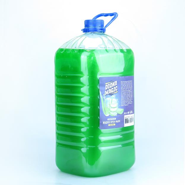 DIONA MAGIC жидкое крем-мыло Алоэ Вера ПЭТ 5л фото 2