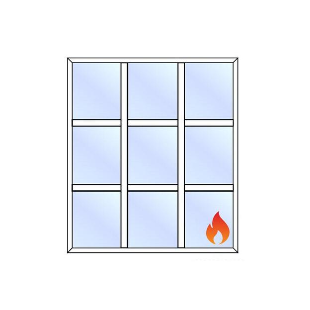 Противопожарные витражи E/EIWS фото 1