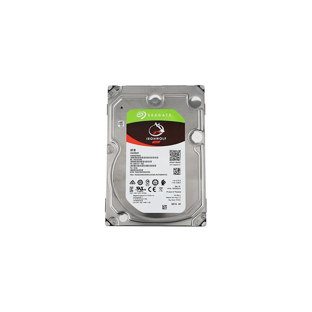 Жесткий диск Seagate Ironwolf ST8000VN004, 8ТБ, HDD, SATA III, 3.5" фото 1