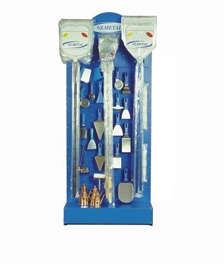 Стойка для хранения инвентаря для пиццы 100*40*241 см. Gimetal /1/ фото 1