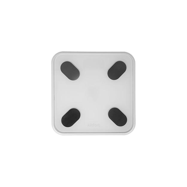 Напольные весы KitFort КТ-846, до 180кг, цвет: черный фото 1