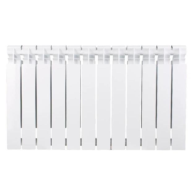 Радиатор биметаллический секционный 500/80/12 боковое подключение фото 2