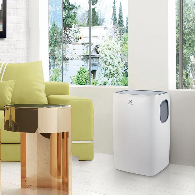 Кондиционер мобильный Electrolux Loft EACM-11 CL/N3 белый площ.27м2 фото 5
