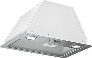 Вытяжка встраиваемая Elikor Flat 42П-430-К3Д хром/белый управление: кнопочное (1 мотор) фото 1