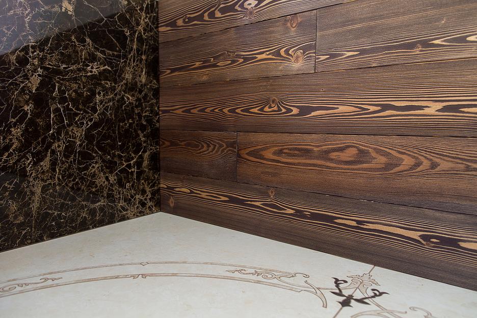 Каштан, деревянные панели для стен Рубио, рустик, масло 1 цв., лиственница фото 1