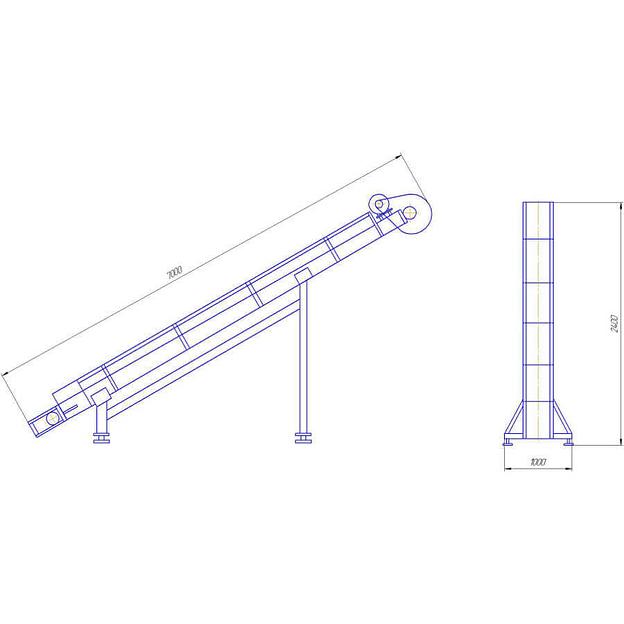 Транспортер для сбора восковой массы птицы фото 2