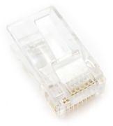 Коннектор Premier (6-008) кат.5e RJ45 прозрачный фото 2