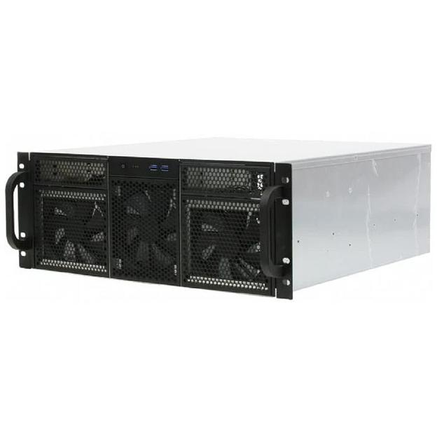 Procase Корпус 4U server case,2x5.25+14HDD,черный,без блока питания,глубина 480мм,MB CEB 12"x10,5" [RE411-D2H14-C-48] фото 1