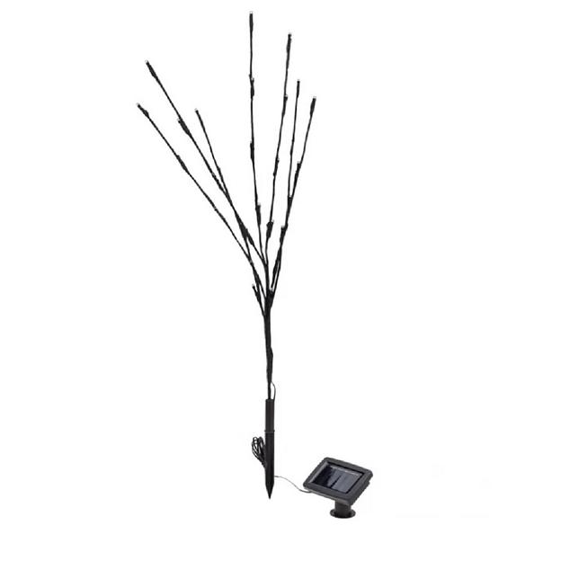 Rexant 602-2437 Светильник грунтовый Верба, 3000К, встроенный аккумулятор, солнечная панель фото 1