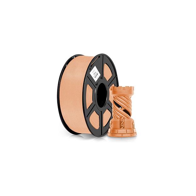 Пластик Cactus CS-3D-PLA-1KG-SKIN PLA/ 1.75мм/ 1кг/ 326м/ бежевый фото 1