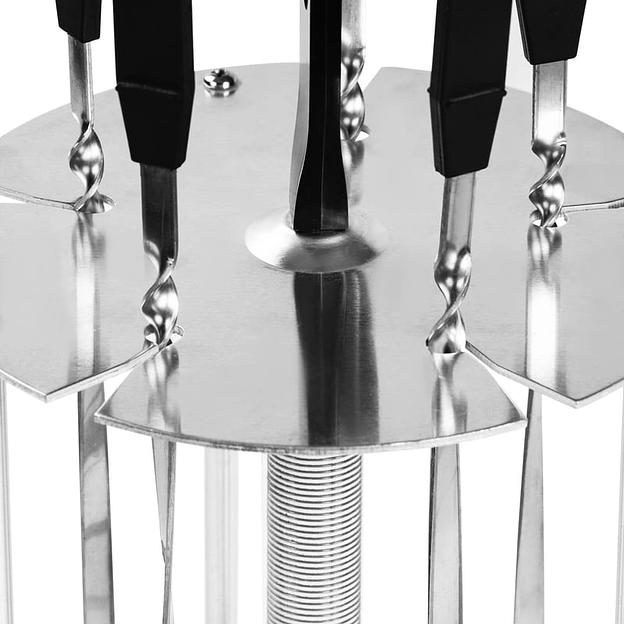 Шашлычница электрическая Galaxy Line GL 2610 1000Вт серый фото 6