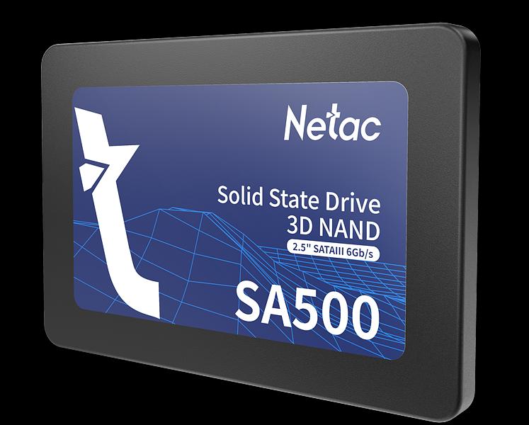 Ssd накопитель Netac SSD SA500 2.5 SATAIII 3D NAND 960GB, R/W up to 530/475MB/s, 3y wty (NT01SA500-960-S3X) фото 3