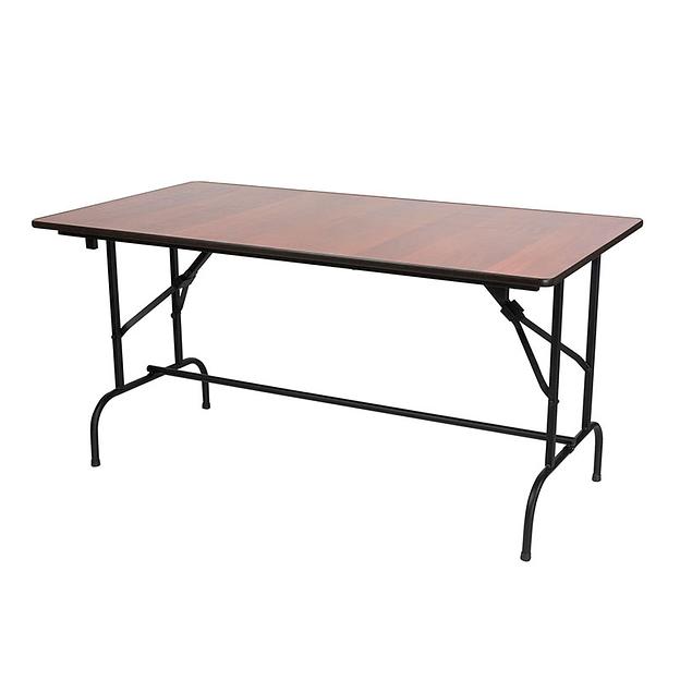 Стол Лидер 1 складной с подставкой для ног 900x600 мм / 16 мм фото 1