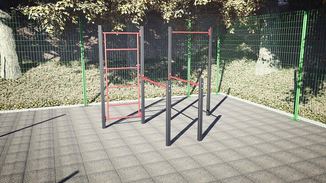 Комплекс турник, брусья, стенка фото 1