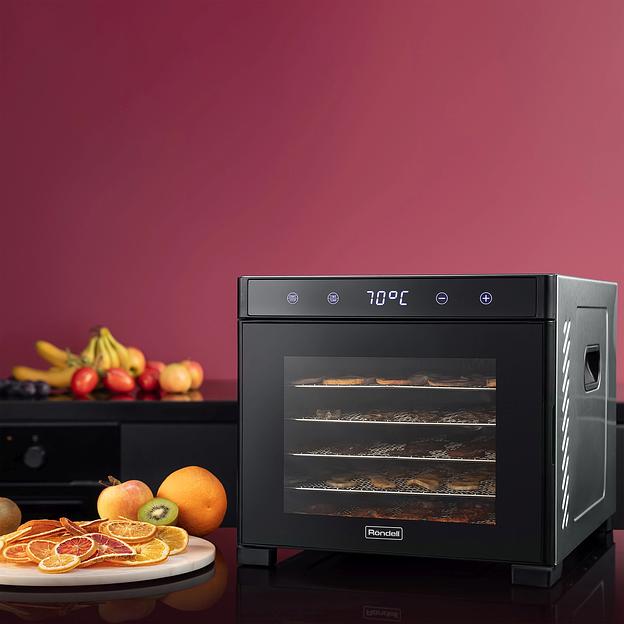 Сушка для фруктов и овощей Rondell RDE-1750, 650Вт, черный фото 6