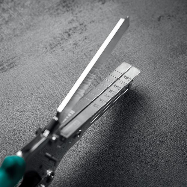 KRAFTOOL PELIKAN 120 до 120 мм, Удлиненные угловые ножницы для пластмассовых и резиновых профилей (23370) фото 2
