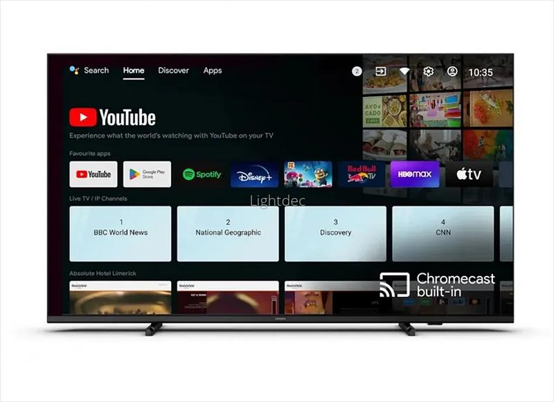 Коммерческий телевизор Philips 55HFL4518U/12 55", 4K Ultra HD LED, 350 кд/м2, Android, CMND фото 1