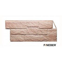 Фасадная панель Fineber Камень крупный ,Терракотовый фото 1