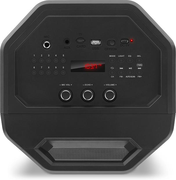 Колонка порт. Sven PS-655 черный 50W 1.0 BT/3.5Jack 4400mAh (SV-020163) фото 5