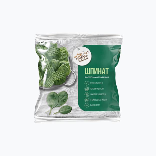 Шпинат в ПЭТ пакете «Всегда пожалуйста» 300г Опт фото 1