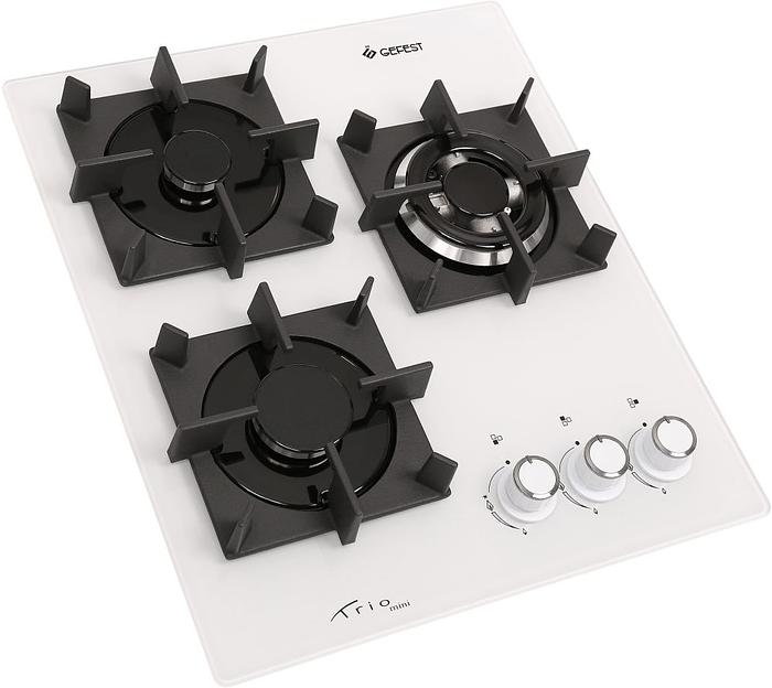 Газовая варочная поверхность Gefest ПВГ 2100-01 K32 белый фото 6