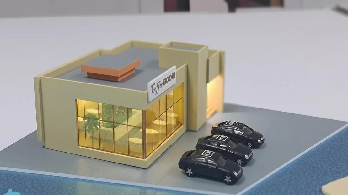 Мини-макет коттеджей, частных домов, вилл, особняков от творческой мастерской «Лотос» г. Астана под заказ фото 3