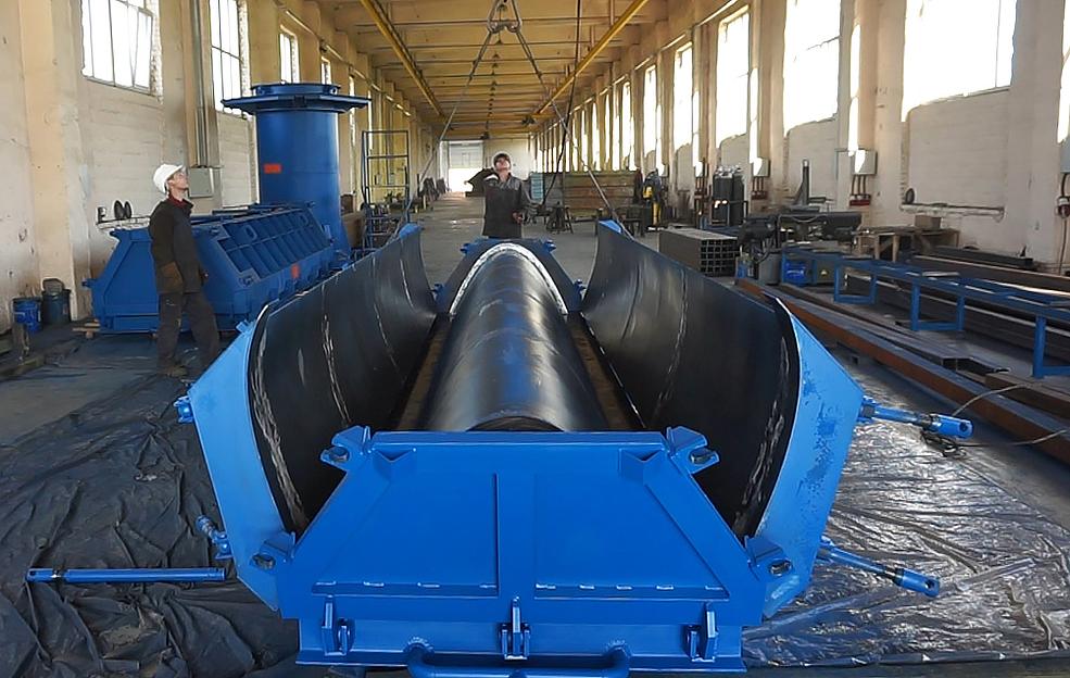 Металлоформы параболических лотков фото 4