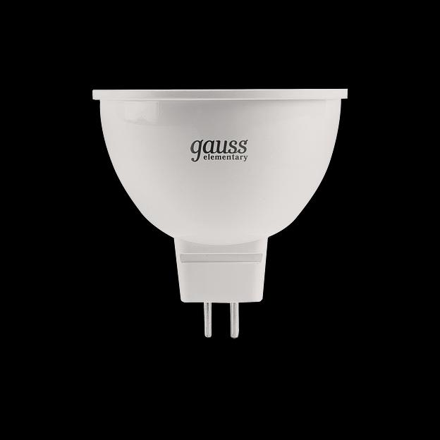 Лампа светодиодная Gauss Elementary 13511 11Вт цок.:GU5.3 софит 180B 3000K св.свеч.бел.теп. MR16 (упак.:1шт) фото 1