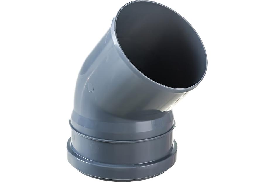 Отвод канализационный 45 град. 110 фото 2