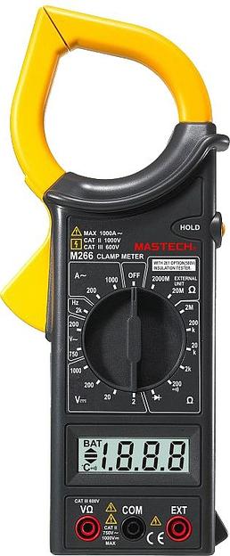 Клещи токоизмерительные Mastech M266F фото 1