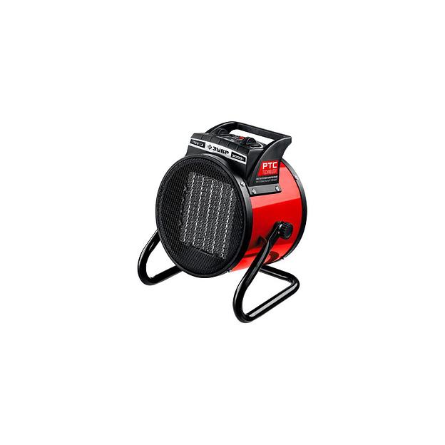 Электрическая тепловая пушка Зубр Мастер ТПК-3Р, красный фото 1