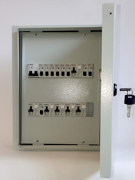 Щиток НКУ 50А-ЩРН-24-IP54 15 автоматов М27 фото 1