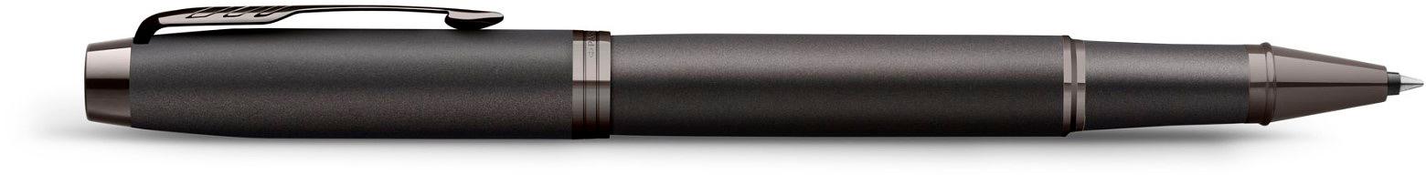 Ручка роллер Parker IM Monochrome T328 (CW2172960) Bronze PVD F черн. черн. подар.кор. фото 4