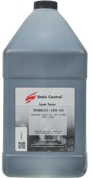 Тонер Static Control TRHM102-1KG-OS черный флакон 1000гр. для принтера HP LJ M104/M132 фото 3