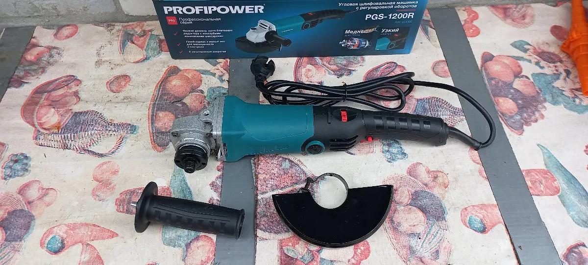 Сетевая УШМ ProfiPower PGS-1200R ОПТ фото 2